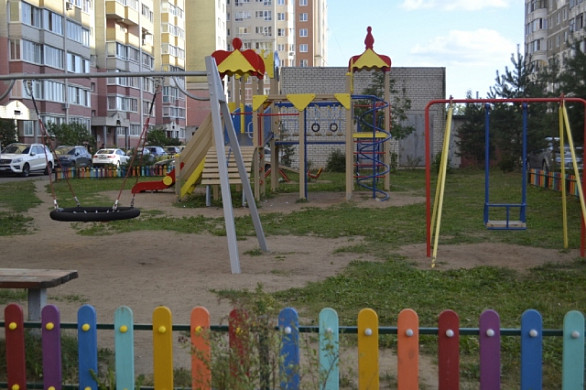 В одном из дворов на Лежневской в Иванове появилась «Территория детства»